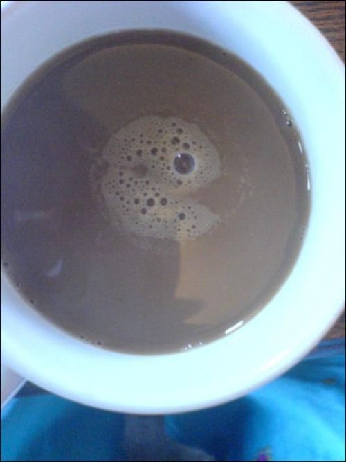 Pacman in Coffee