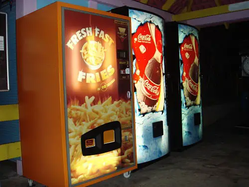 French Fry Vending Machine