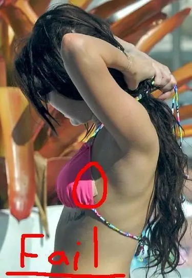 Miley Bikini Fail