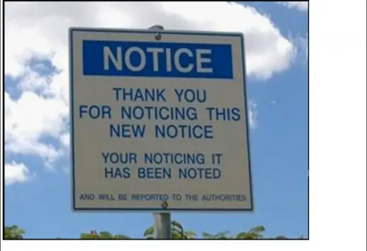 Notice
