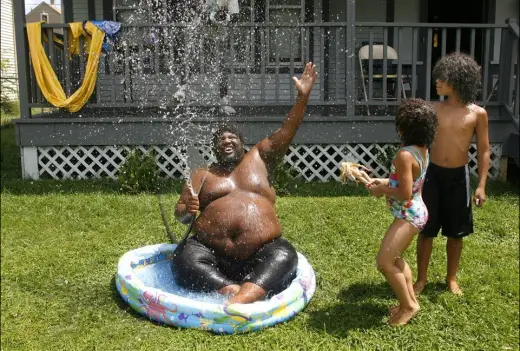 Fat Guy in a Kid's Pool