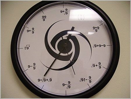 Math Nerd Clock