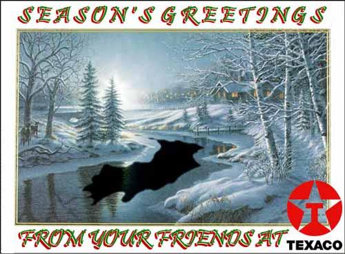 Seasons Greeting from Texaco