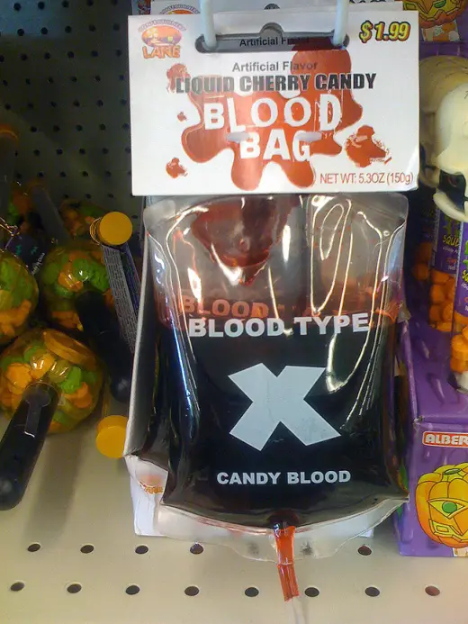 Blood Bag Candy