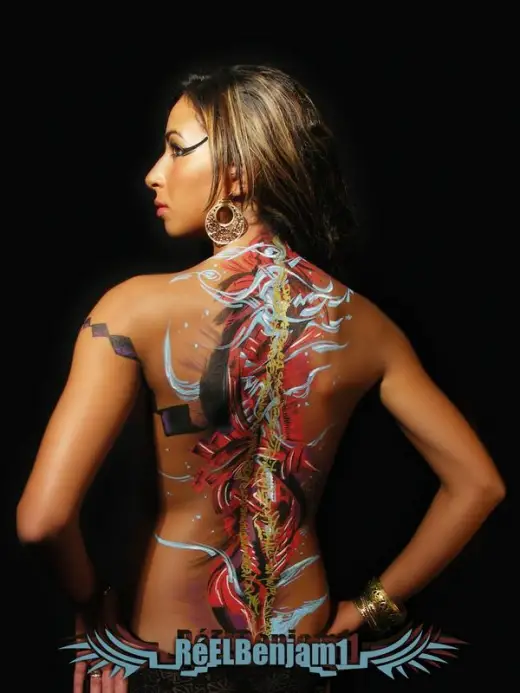 Amazing Female Body Art Pictures