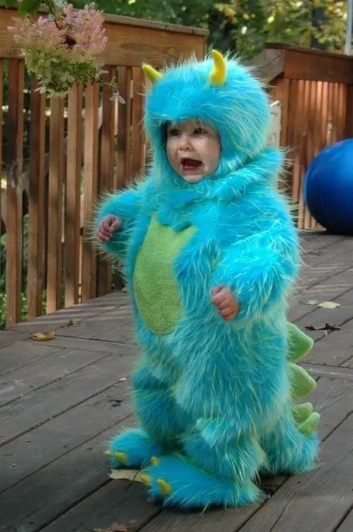 Cute Kid In Costume
