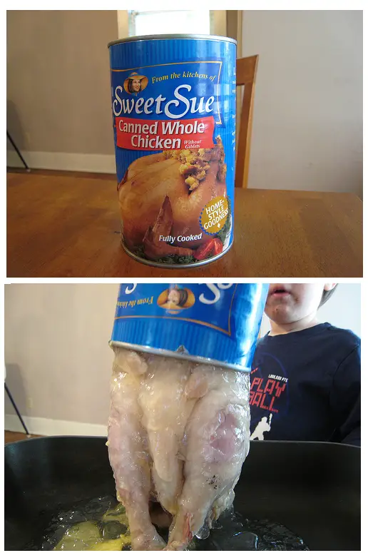 Whole Chicken In A Can 
