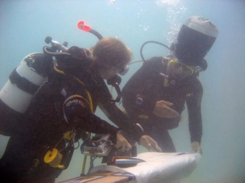 Underwater Ironing