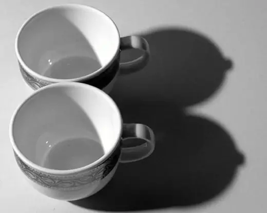 Shadow Illusion Two Cups