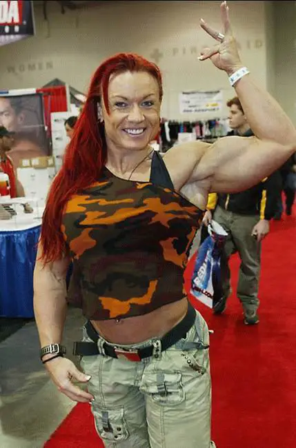 Military Muscled Girl