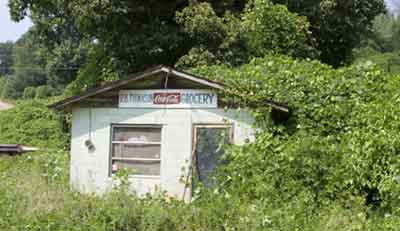 Kudzu Covered Houses