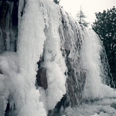 Frozen Waterfall