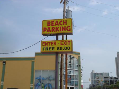 Beach Parking