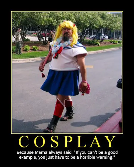 Cosplay Warning