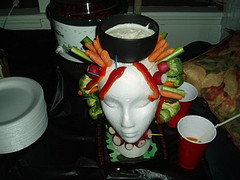 Halloween Veggie Platters