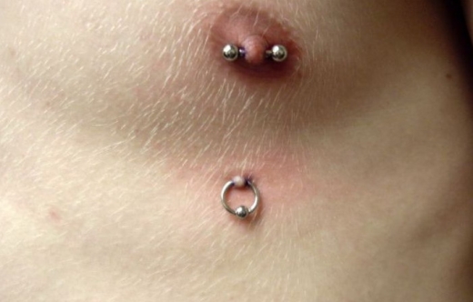 3rd Nipple Piercings