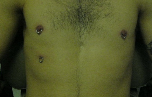 3rd Nipple Piercings