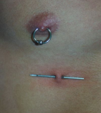 3rd Nipple Piercings