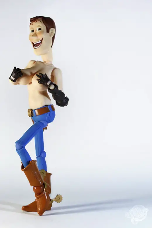 Woody with Tits