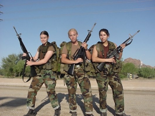 US Military Women