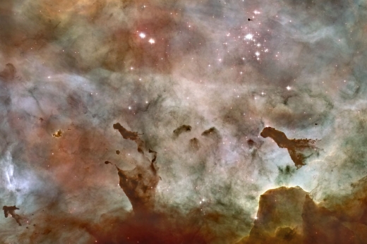 Carina Nebula Clouds