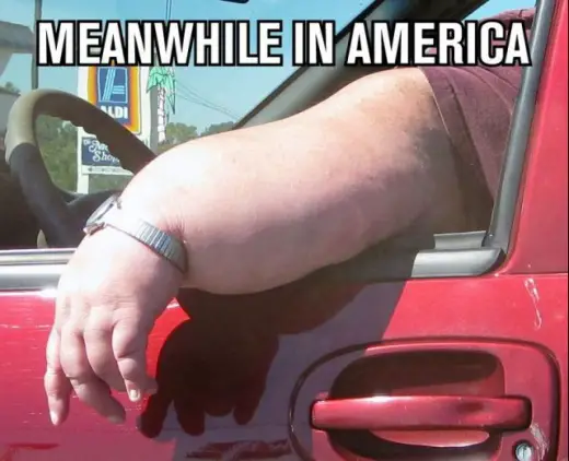 In America...