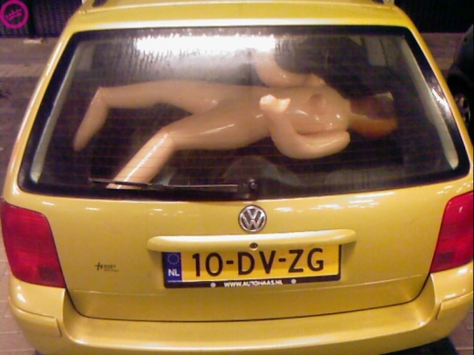 Blow-up Doll in the Trunk