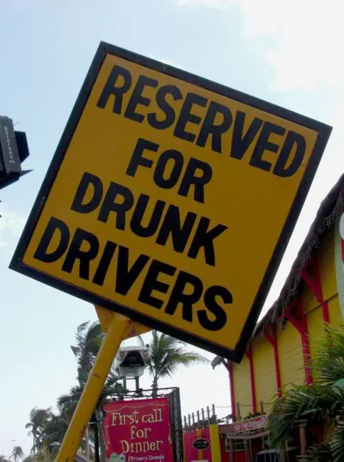 Reserved for Drunks