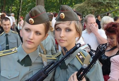 Hot Military Chics