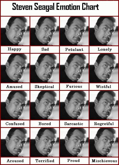 Steven Segal Emotional Chart