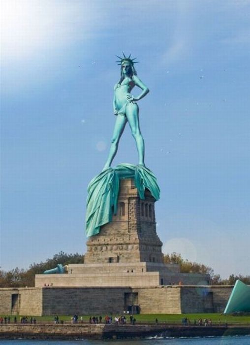 Statue Of Liberty Shows It All