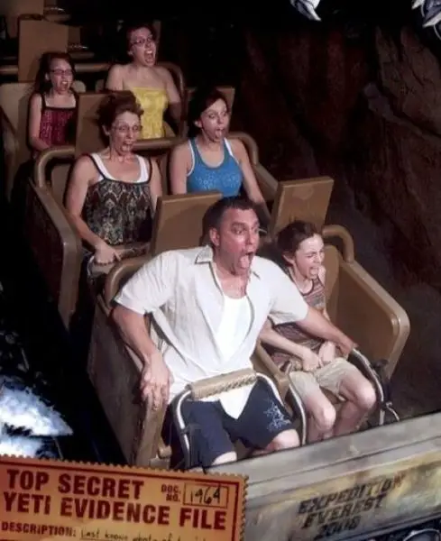 Roller Coaster: Hilarious Faces