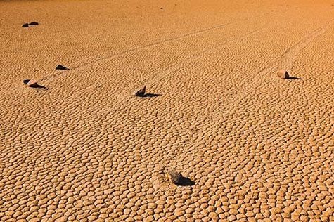 Mystery of Rocks in the Valley of the Death 