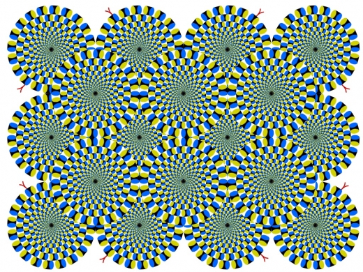 Rotating illusion 