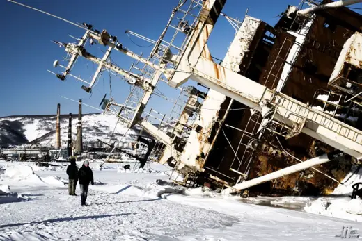 Abandoned Frozen Ships