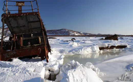 Abandoned Frozen Ships