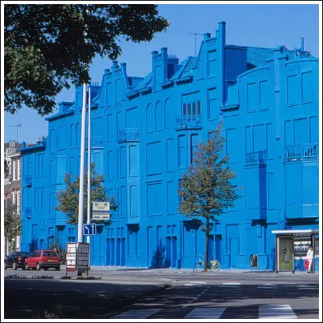 Blue Building