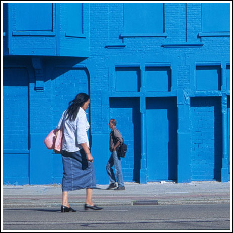 Blue Building