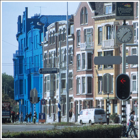 Blue Building