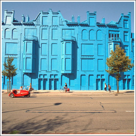 Blue Building