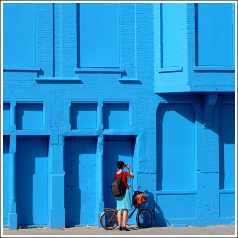 Blue Building