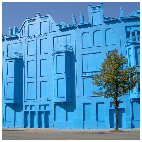 Blue Building