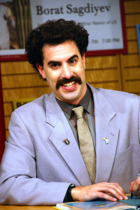 Borat Book Signing