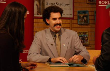 Borat Book Signing