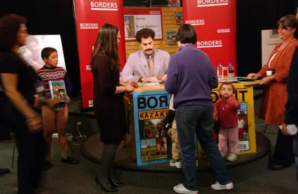 Borat Book Signing