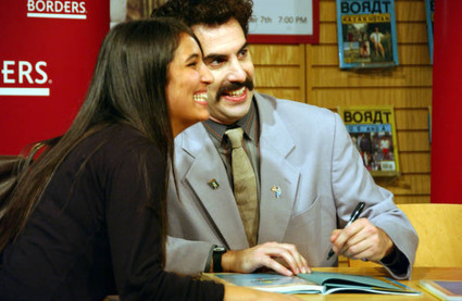 Borat Book Signing