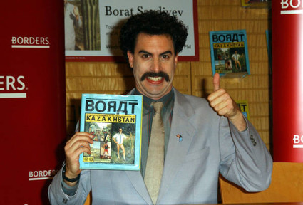 Borat Book Signing