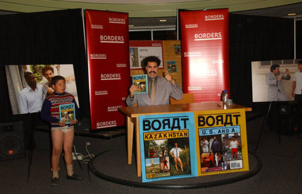 Borat Book Signing