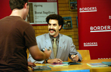 Borat Book Signing