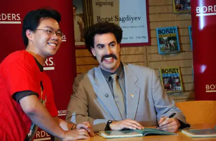 Borat Book Signing